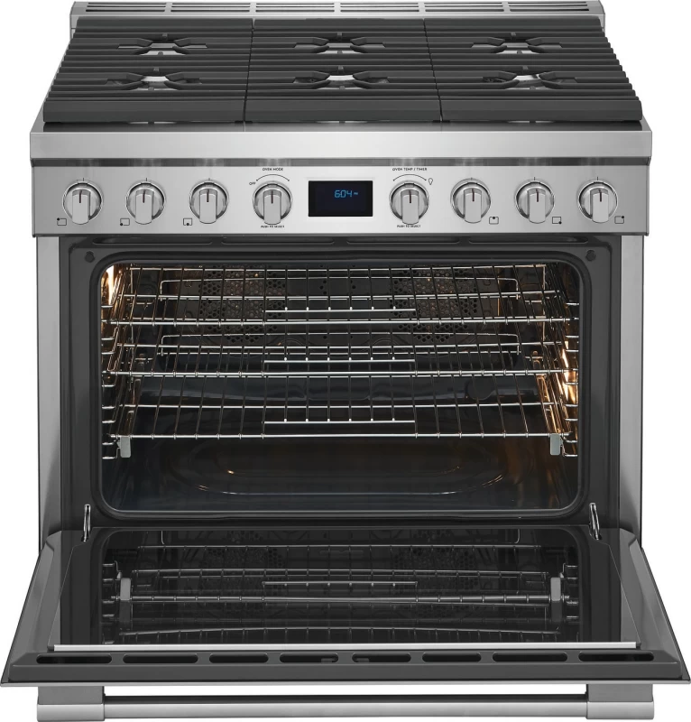 36" Dual-Fuel Freestanding Range PCFD3668AF