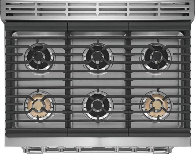36" Dual-Fuel Freestanding Range PCFD3668AF