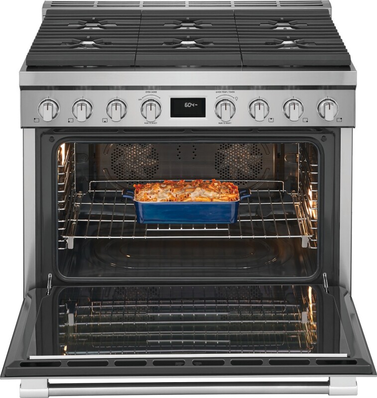 36" Dual-Fuel Freestanding Range view 6