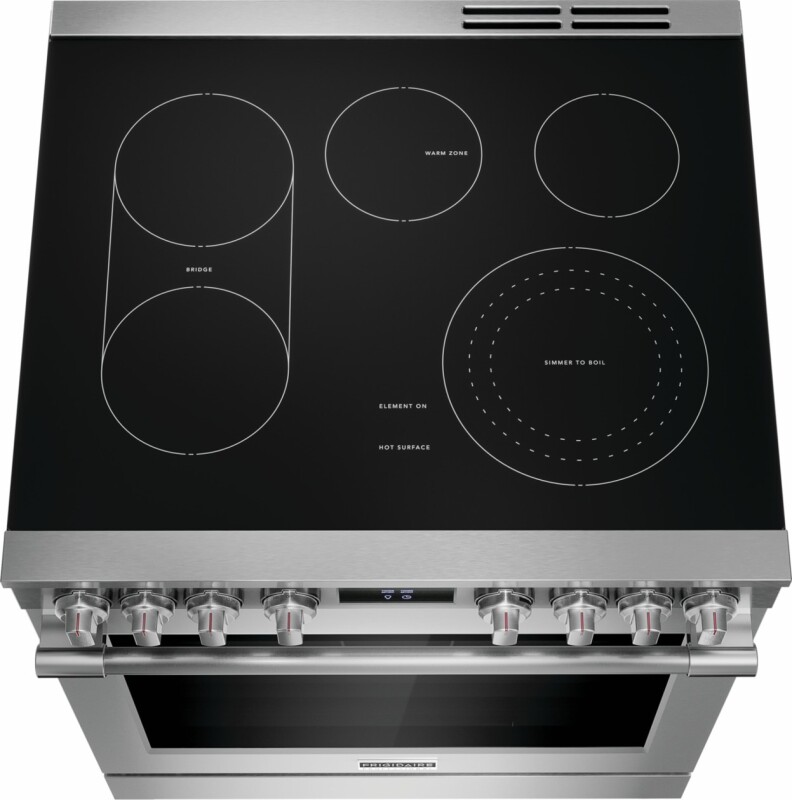 30" Electric Range with Total Convection view 8