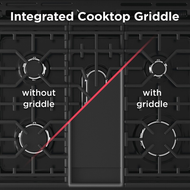 30" Gas Range with No Preheat and Air Fry view 14