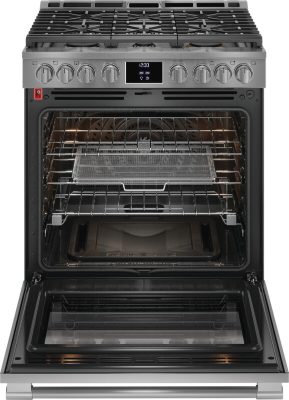 30" Gas Range with No Preheat and Air Fry view 15