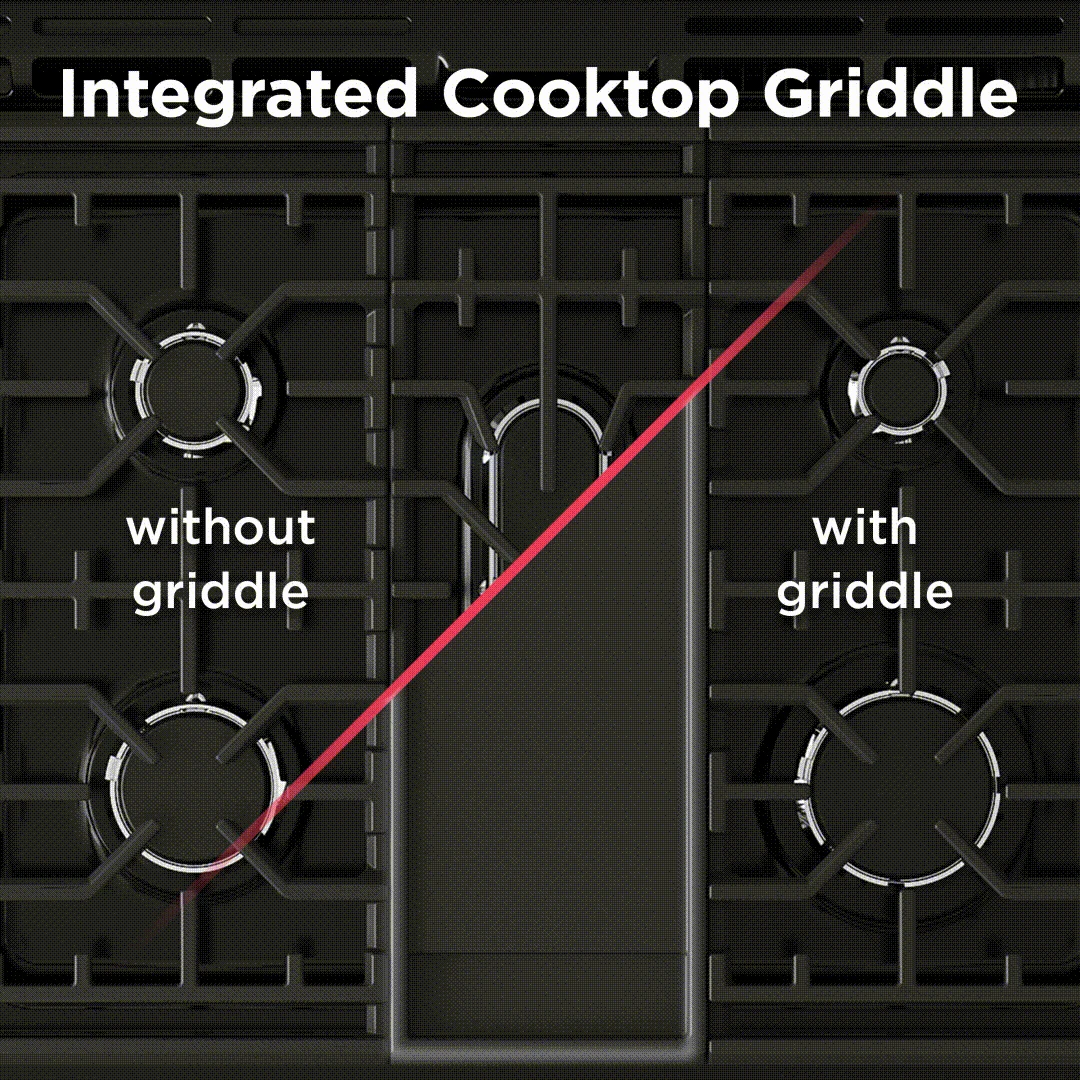 30” Gas Range with No Preheat + Air Fry, Includes Air Fry Tray PCFG3080AF