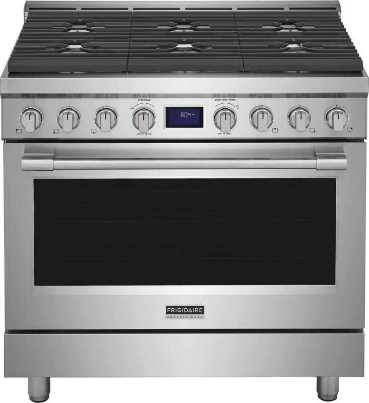 36" Front Control Freestanding Gas Range view 6