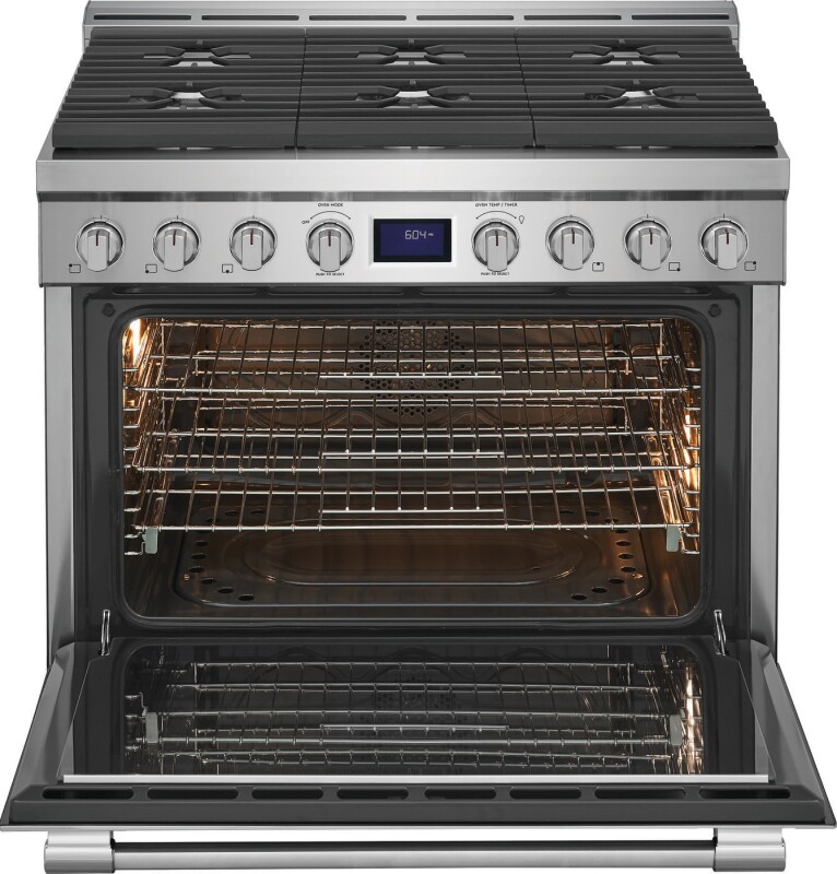 36" Front Control Freestanding Gas Range view 2