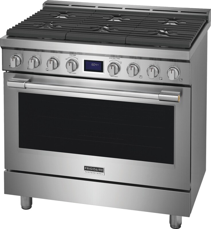 36" Front Control Freestanding Gas Range view 5