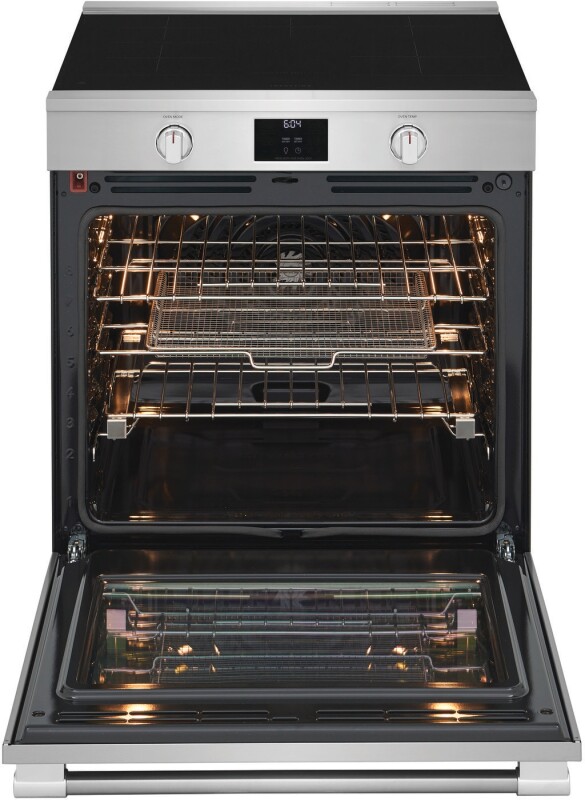 30" Induction Range with Total Convection view 3