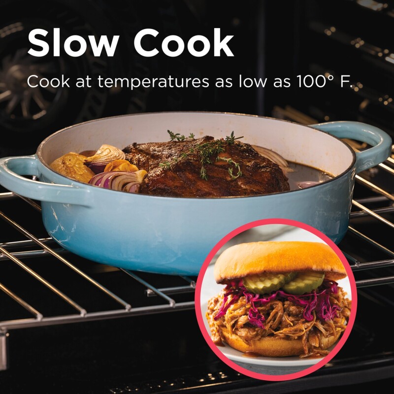 30" Induction Range with Total Convection view 7