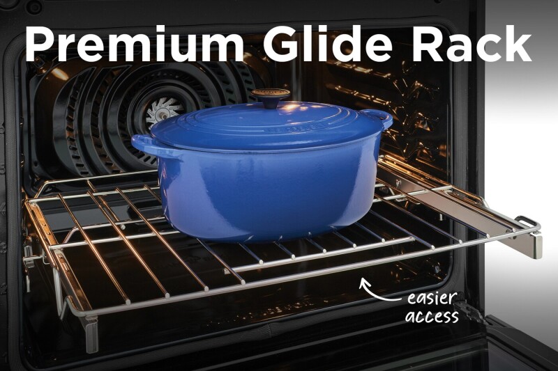 30" Induction Range with Total Convection view 12