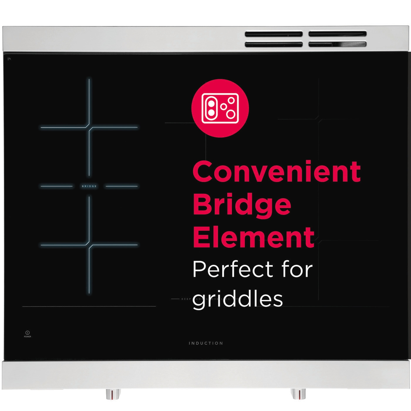 30" Induction Range with Total Convection view 18