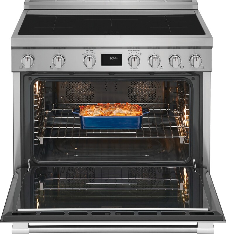 36" Induction Freestanding Range view 8