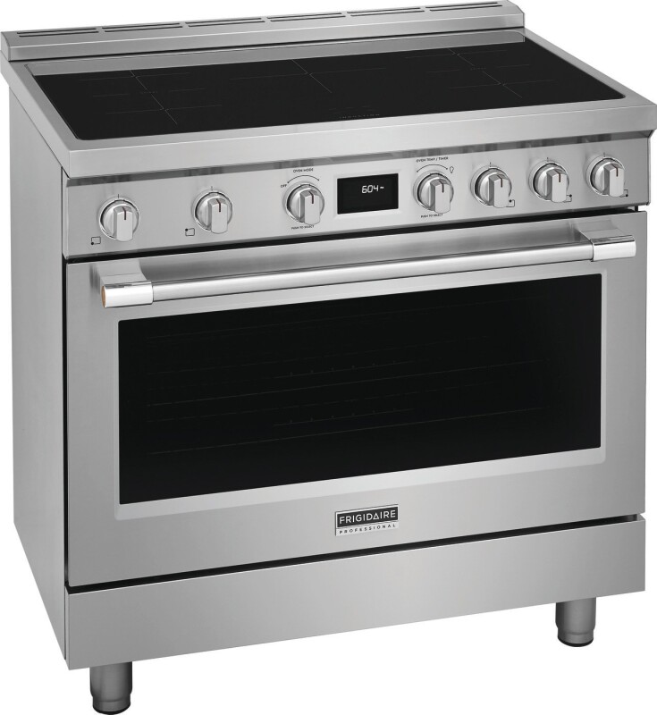 36" Induction Freestanding Range view 14
