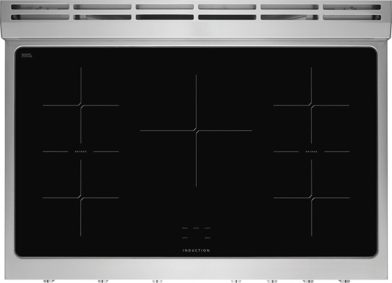 36" Induction Freestanding Range view 2