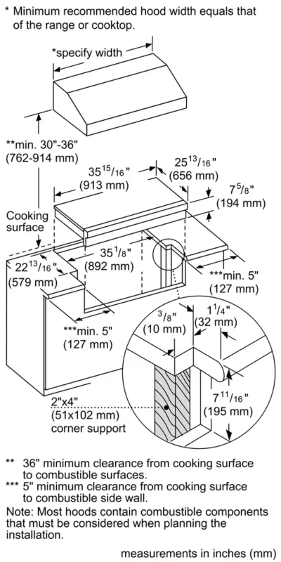 Gas Rangetop 36" PCG366W