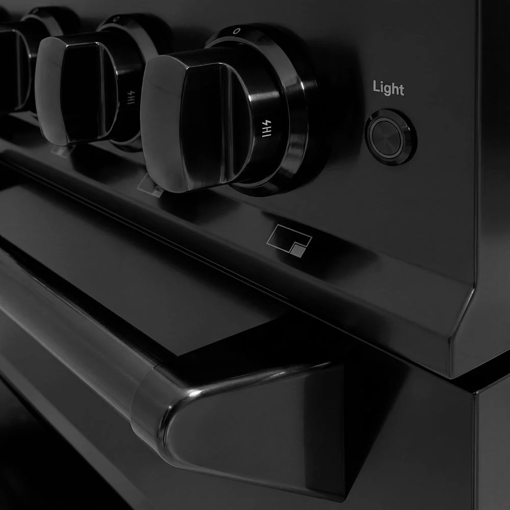 36 In. 5.2 Cu. Ft. Classic Gas Range With 6 Burner Duopro™ Cooktop And Convection Gas Oven In Black Stainless Steel PCGRB36