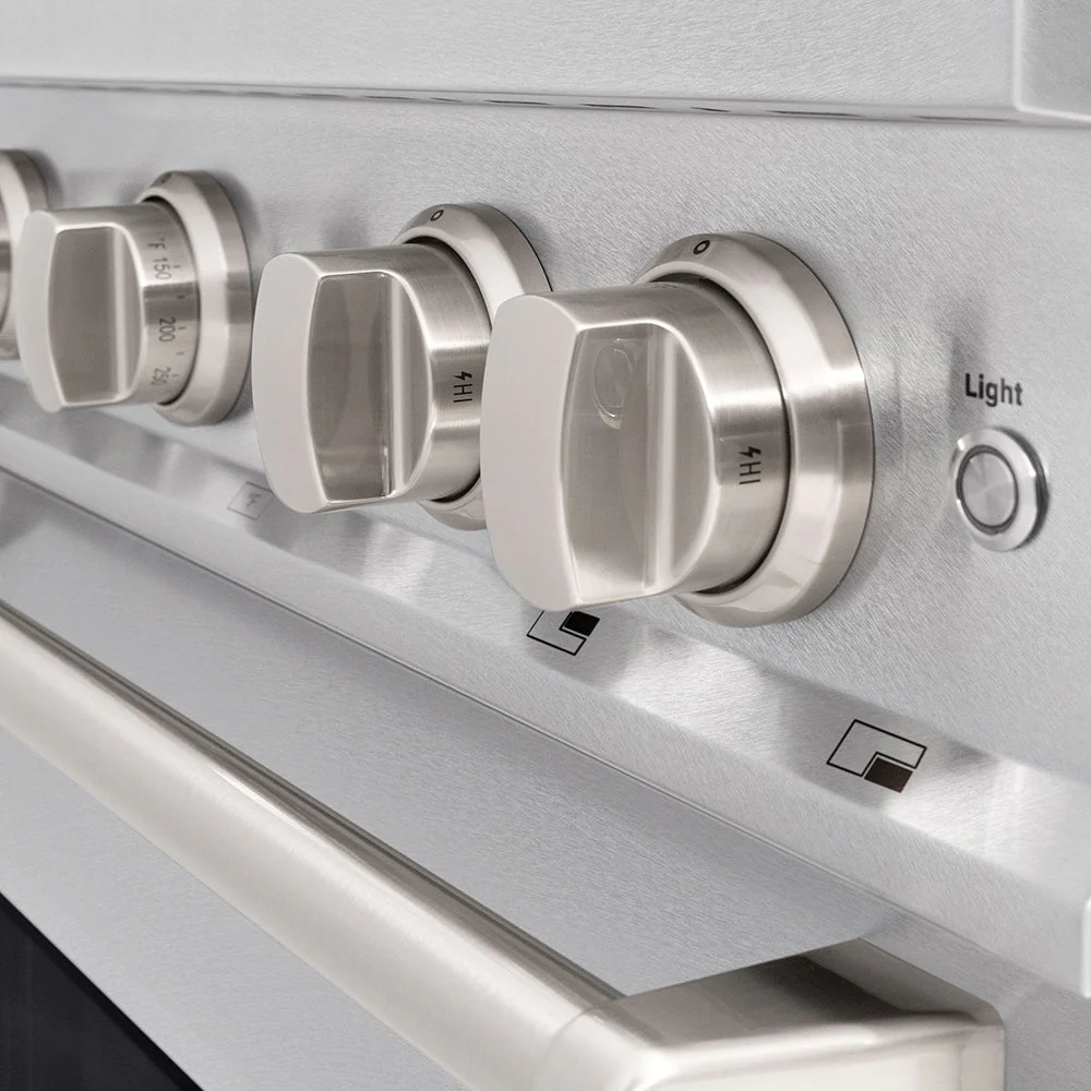 30 In. 4.2 Cu. Ft. Classic Gas Range With 4 Burner Duopro™ Cooktop And Convection Gas Oven In Satin Stainless Steel PCGRS30