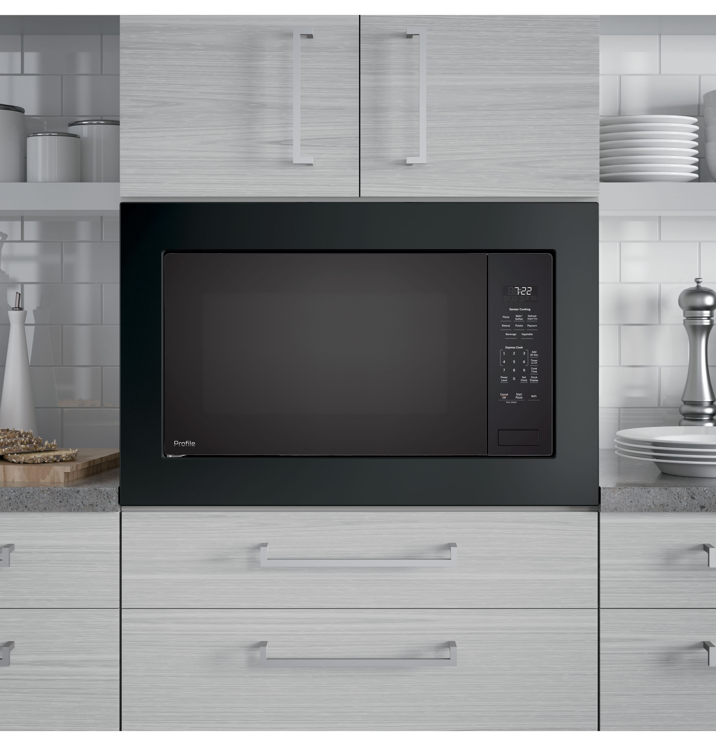 2.2 Cu. Ft. Built-In Sensor Microwave Oven view 7