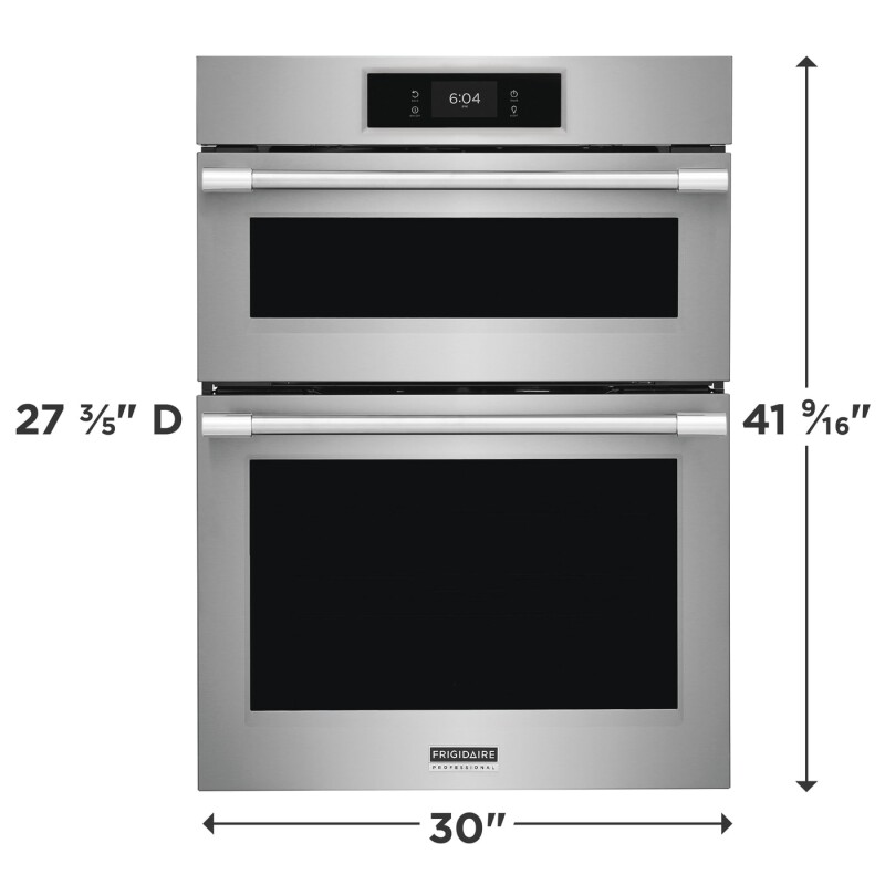 30" Electric Wall Oven and Microwave Combination with No Preheat + Air Fry view 10