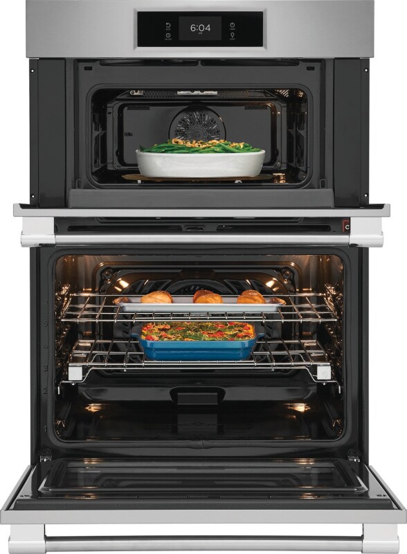 30" Electric Wall Oven and Microwave Combination with No Preheat + Air Fry view 5