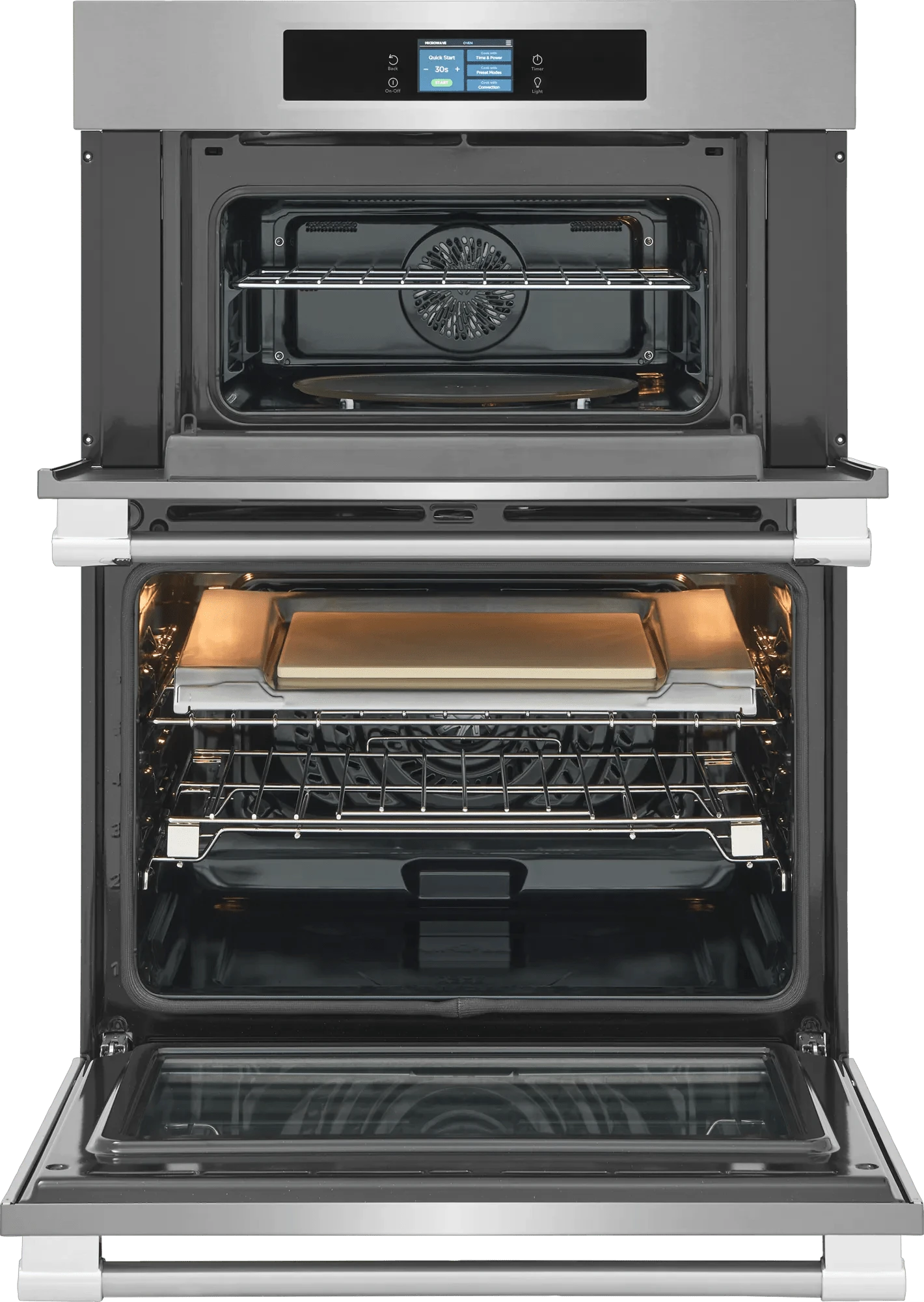 30" Microwave Combination Wall Oven with Stone-Baked Pizza Mode PCWM3085AF