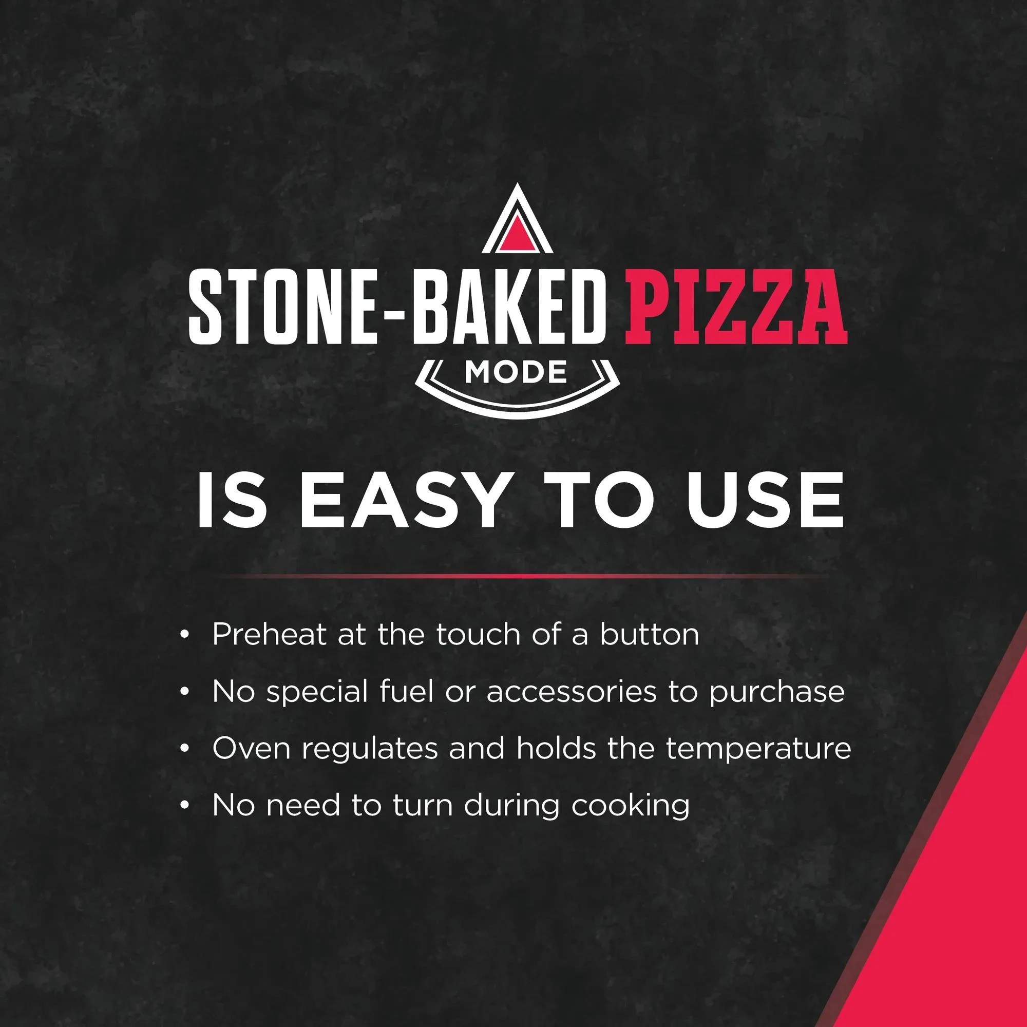 30" Single Wall Oven with Stone-Baked Pizza Mode PCWS3085AF