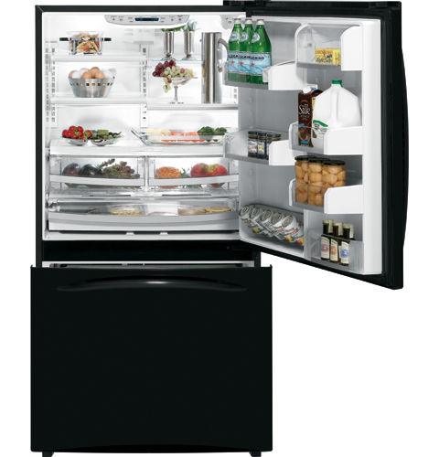 Counter-Depth 21.1 Cu. Ft. Bottom-Freezer Refrigerator PDCF1NBWBB