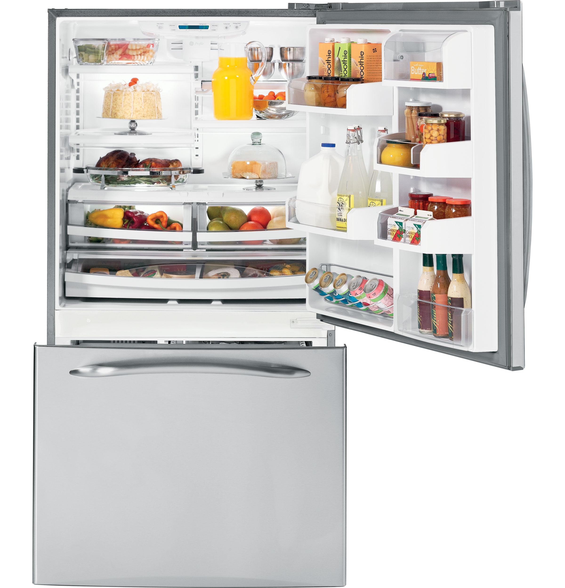 Counter-Depth 20.9 Cu. Ft. Full-Door Refrigerator PDCS1NCZRSS