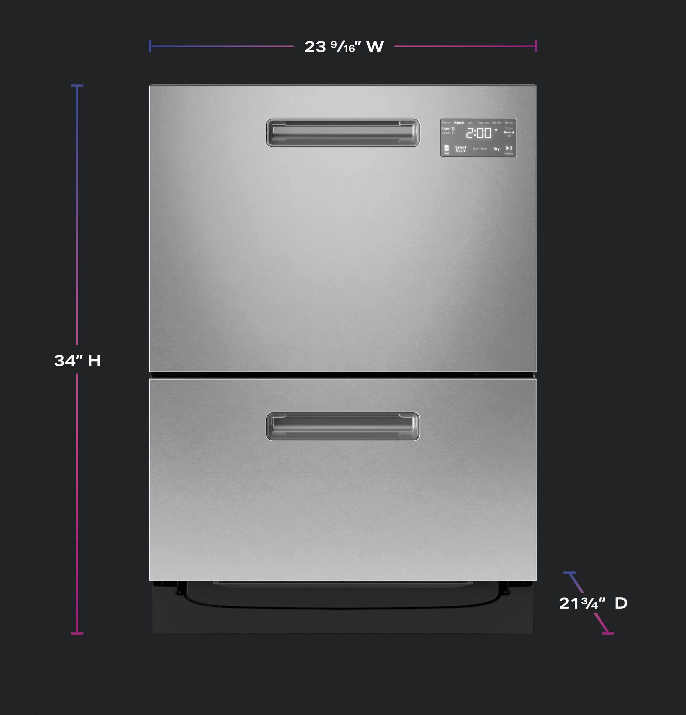 Dishwasher Double Drawer view 19