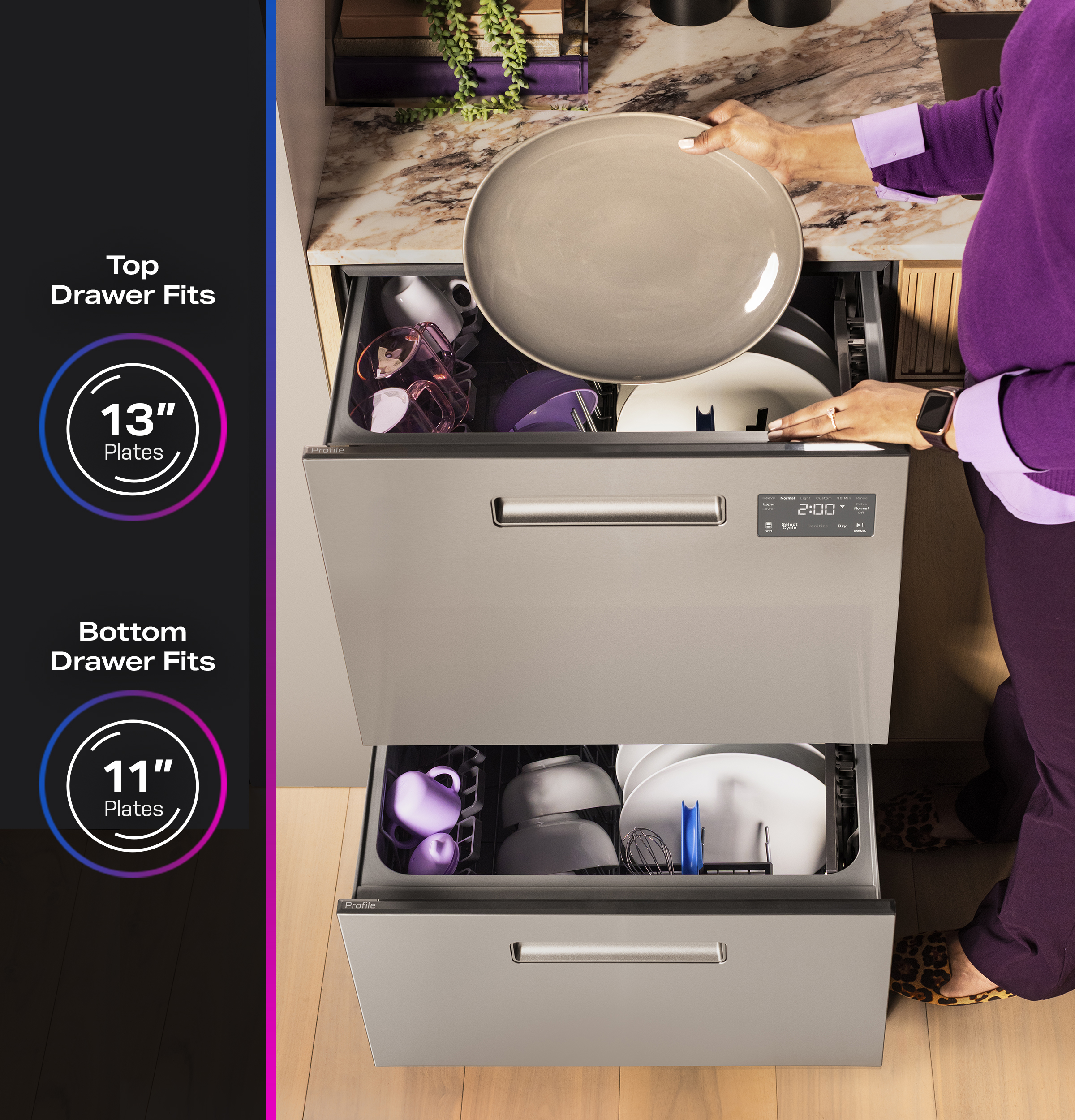 Dishwasher Double Drawer view 18