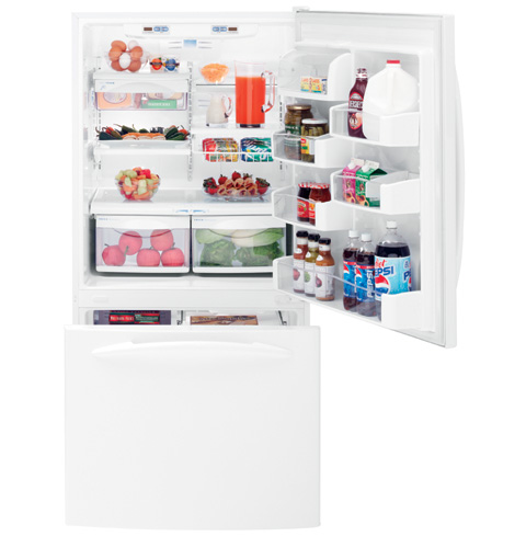 22.2 Cu. Ft. Bottom-Freezer Drawer Refrigerator PDF22MCRWW