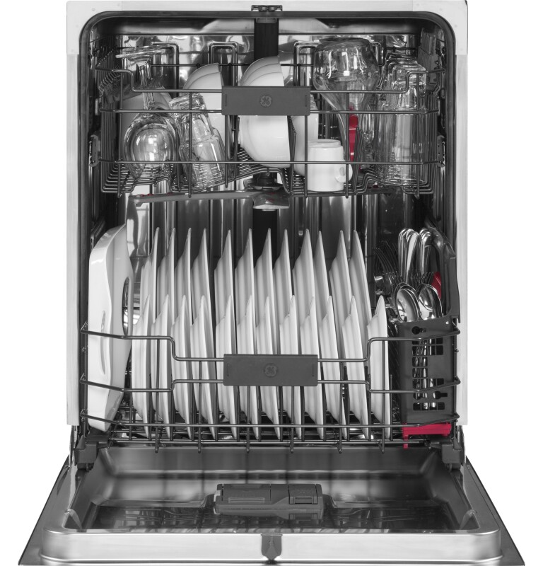 GE Profile Stainless Steel Interior Dishwasher with Front Controls Stainless Steel PDF820SSJSS Picture 1