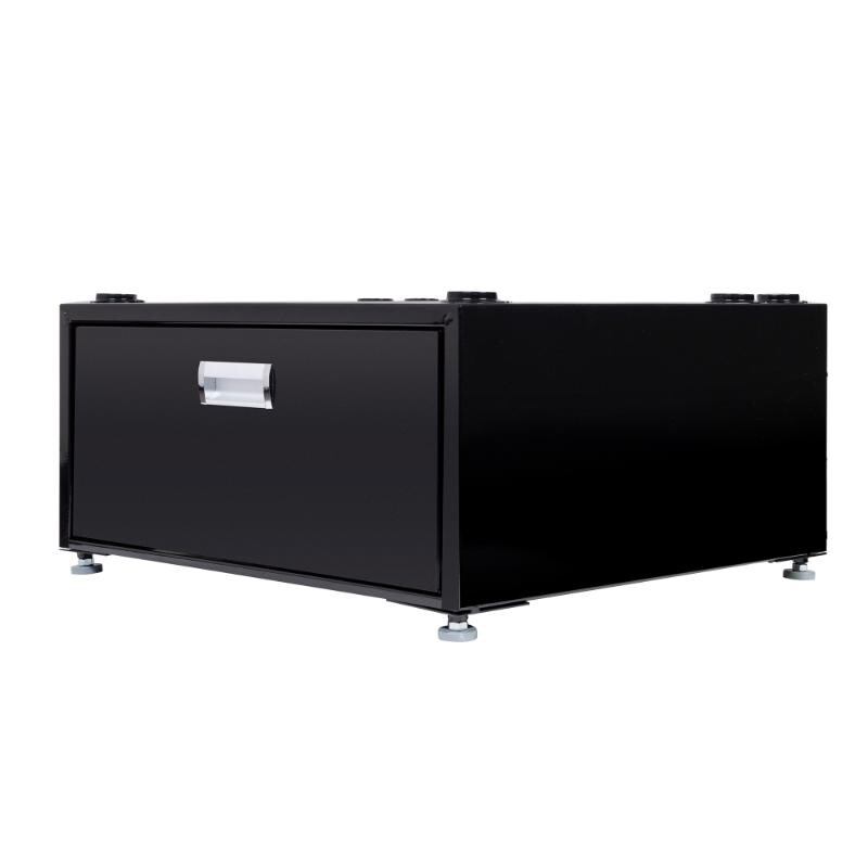 24in Laundry Pedestal 11in tall + Rollout Storage Drawer Adjustable feet PDL4455B