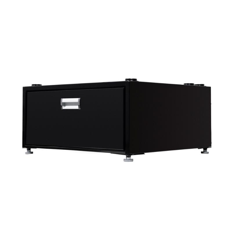 24in Laundry Pedestal 11in tall + Rollout Storage Drawer Adjustable feet PDL4455B