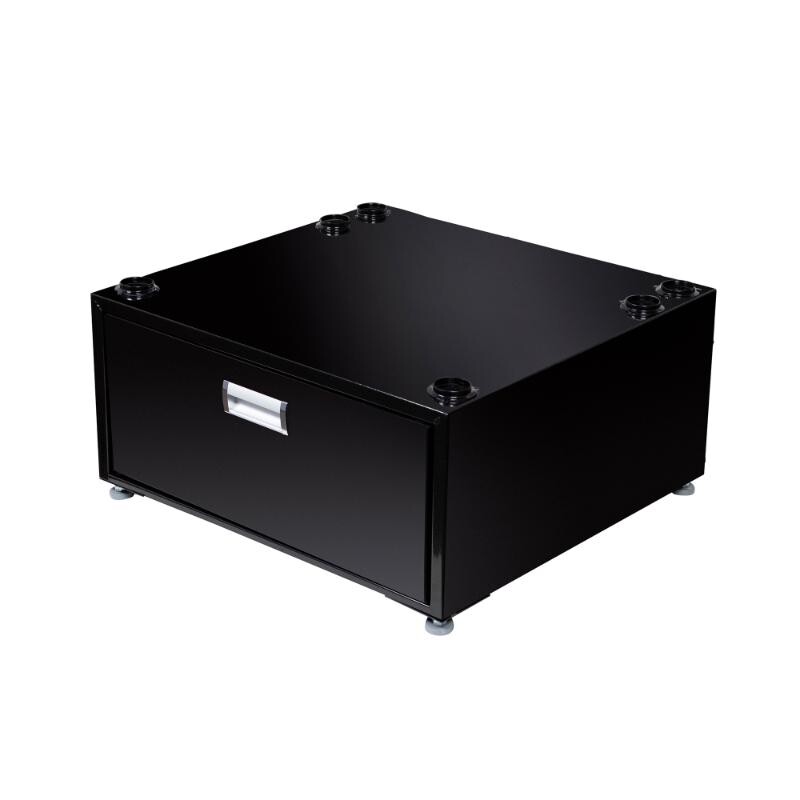 24in Laundry Pedestal 11in tall + Rollout Storage Drawer Adjustable feet PDL4455B