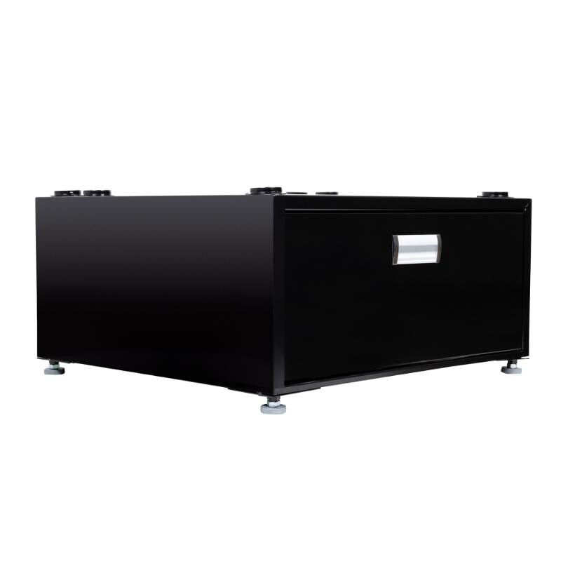 24in Laundry Pedestal 11in tall + Rollout Storage Drawer Adjustable feet PDL4455B