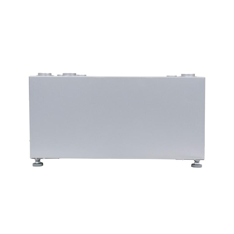 24in Laundry Pedestal 11in tall + Rollout Storage Drawer Adjustable feet PDL4455SILVER