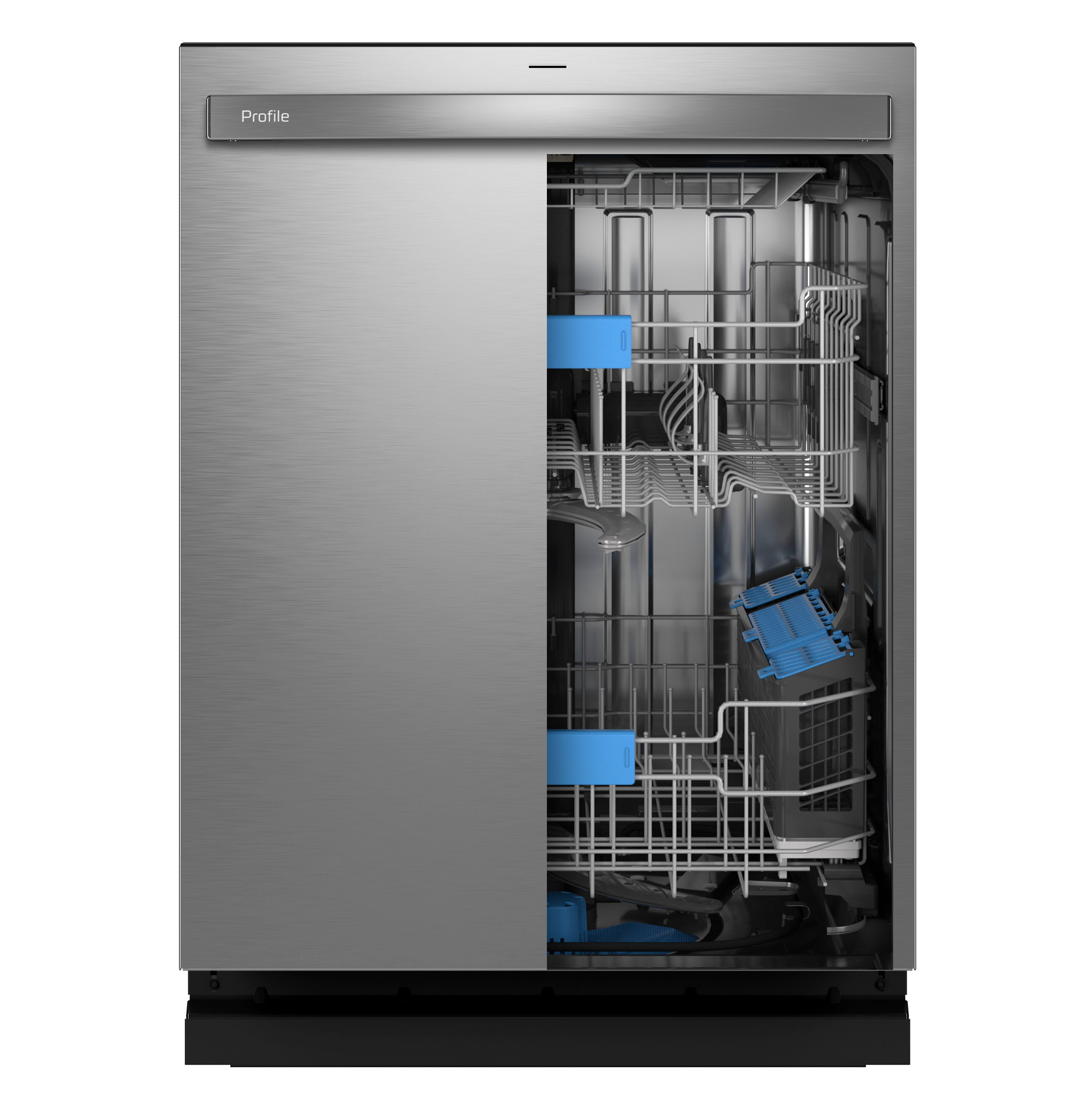 Fingerprint Resistant Top Control Stainless Interior Dishwasher with Microban Antimicrobial Technology view 14