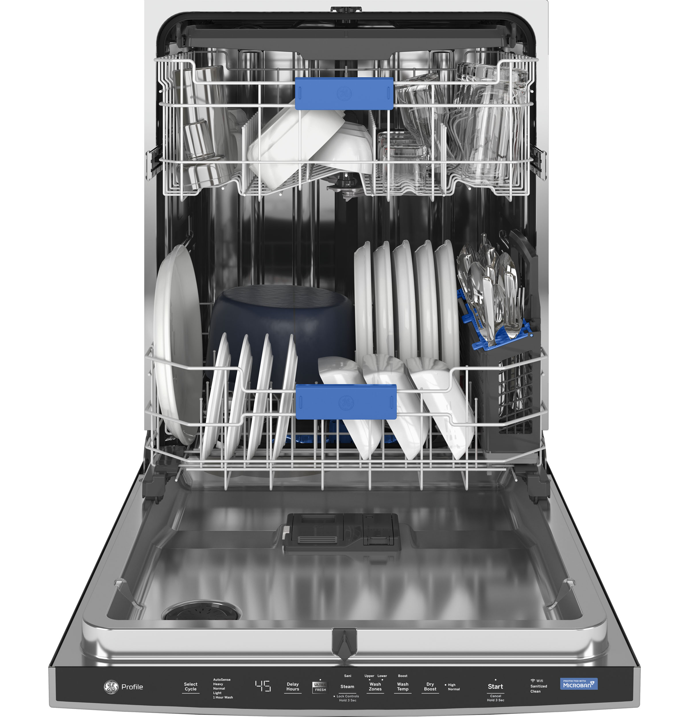 UltraFresh System Dishwasher with Stainless Steel Interior PDP755SYRFS