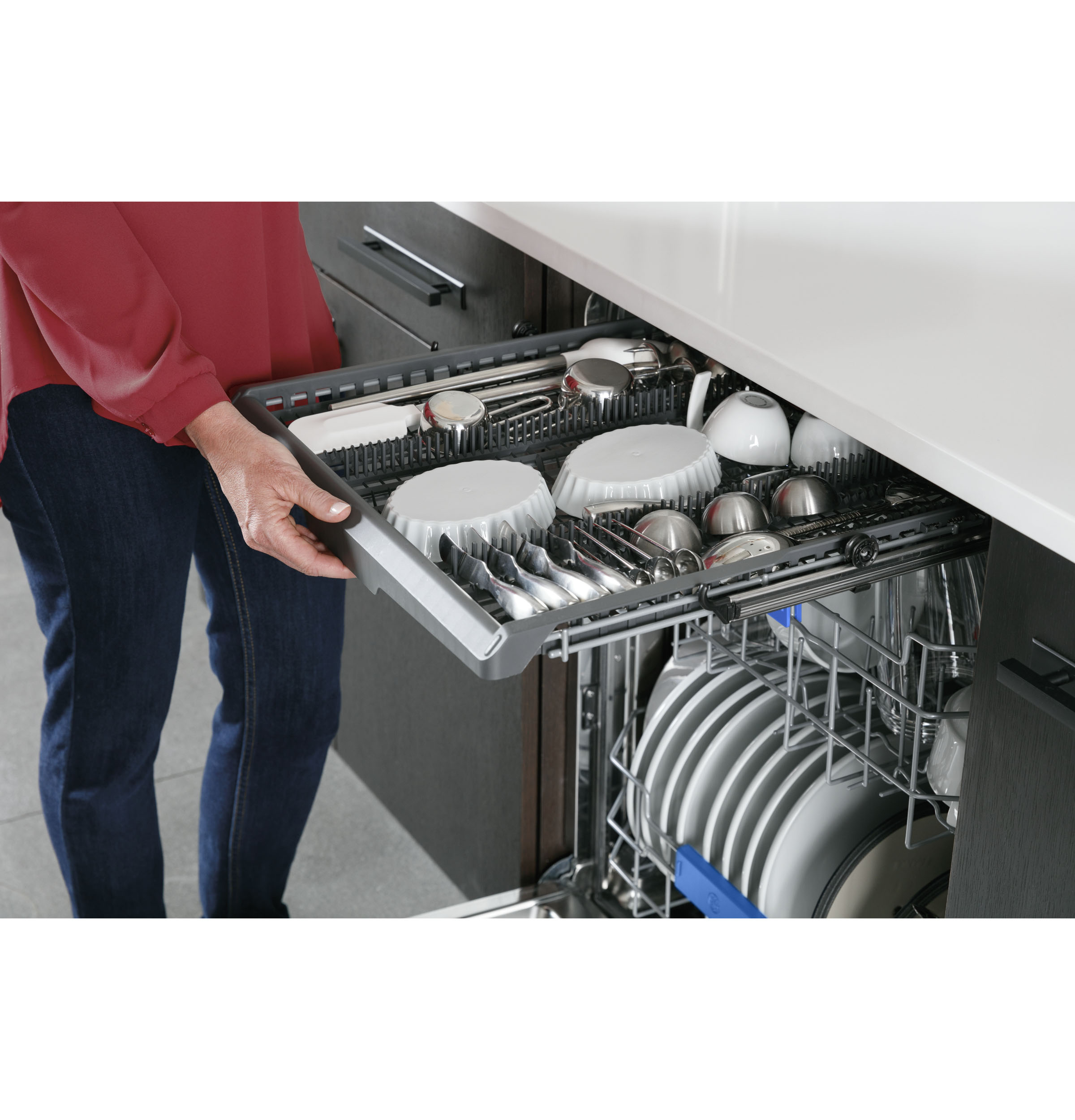 UltraFresh System Dishwasher with Stainless Steel Interior PDP755SYRFS