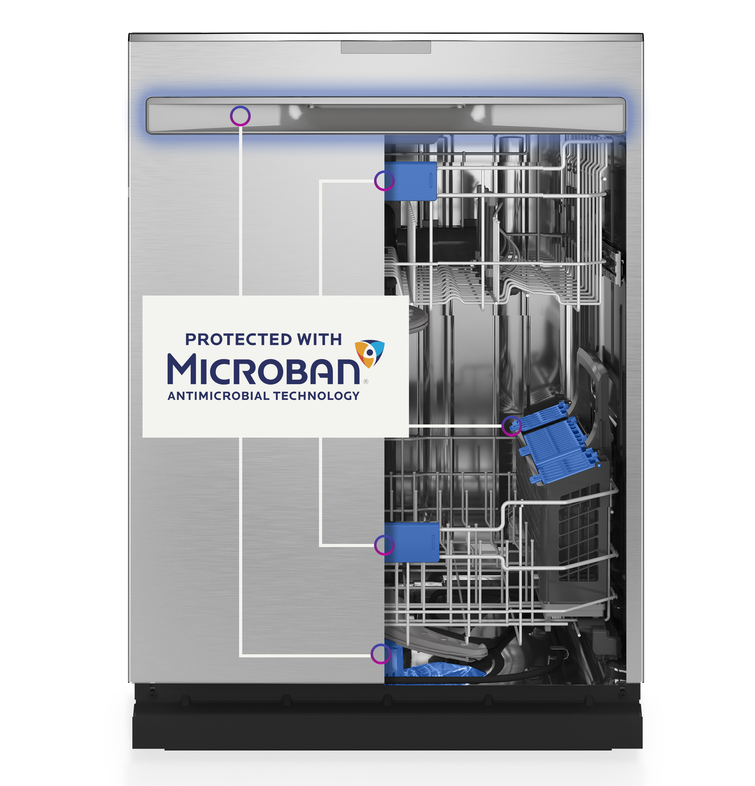 UltraFresh System Dishwasher with Stainless Steel Interior PDP755SYRFS