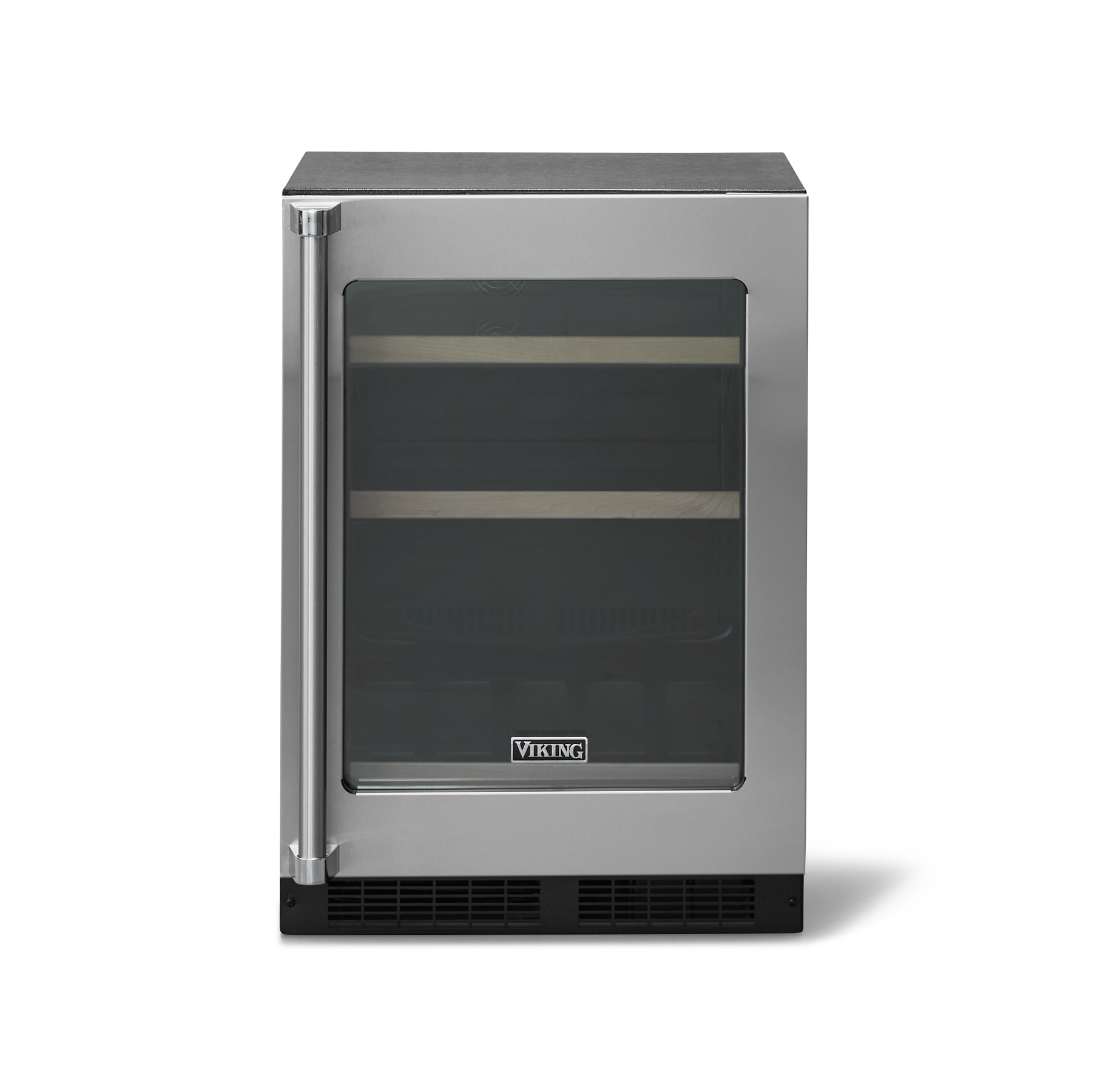 24"W. SS Panel - Glass Door W/Viking Handle PDPUG524SS