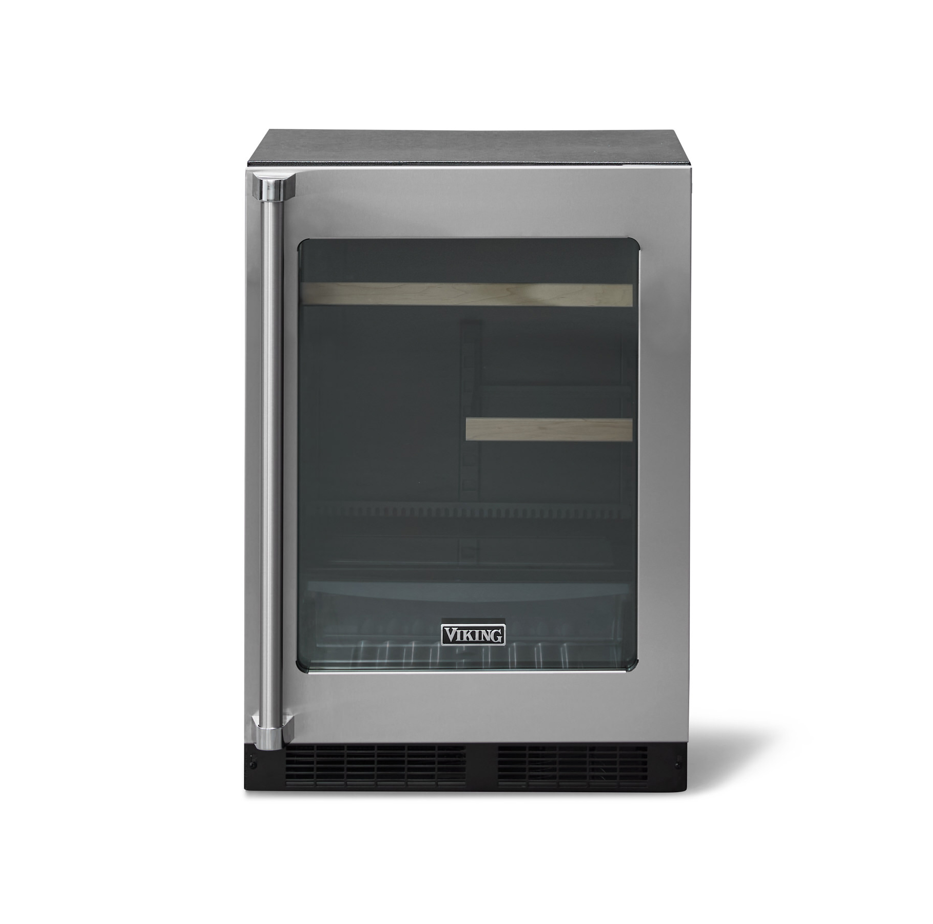 24"W. SS Panel - Glass Door W/Viking Handle PDPUG524SS