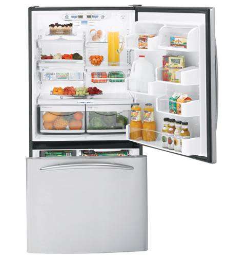 19.5 Cu. Ft. Stainless Bottom-Freezer Drawer Refrigerator PDS20SFSLSS
