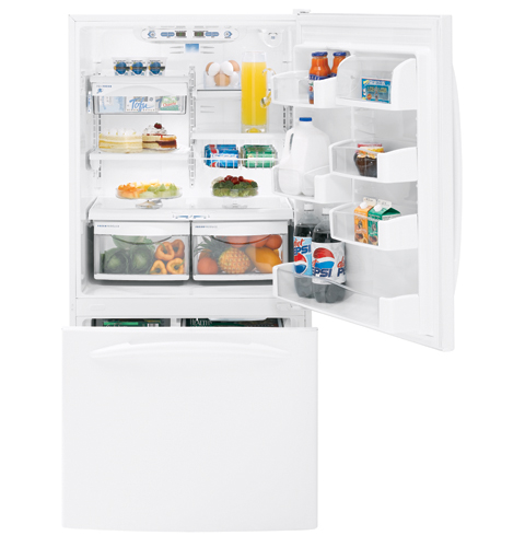 22.2 Cu. Ft. Bottom-Freezer Drawer Refrigerator PDS22MFSWW