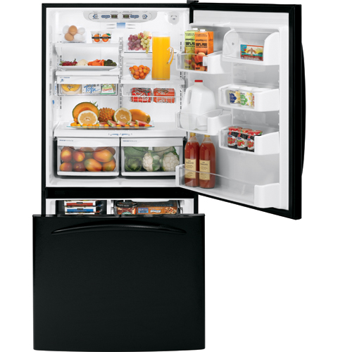 22.2 Cu. Ft. Bottom-Freezer Drawer Refrigerator with Internal Dispenser PDS22MISBB