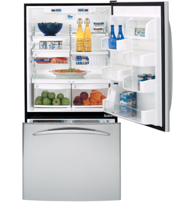 22.2 Cu. Ft. Stainless Bottom-Freezer Drawer Refrigerator PDS22SHRRSS