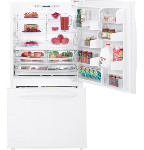 25.3 Cu. Ft. Bottom-Freezer Refrigerator PDSF5NBWWW