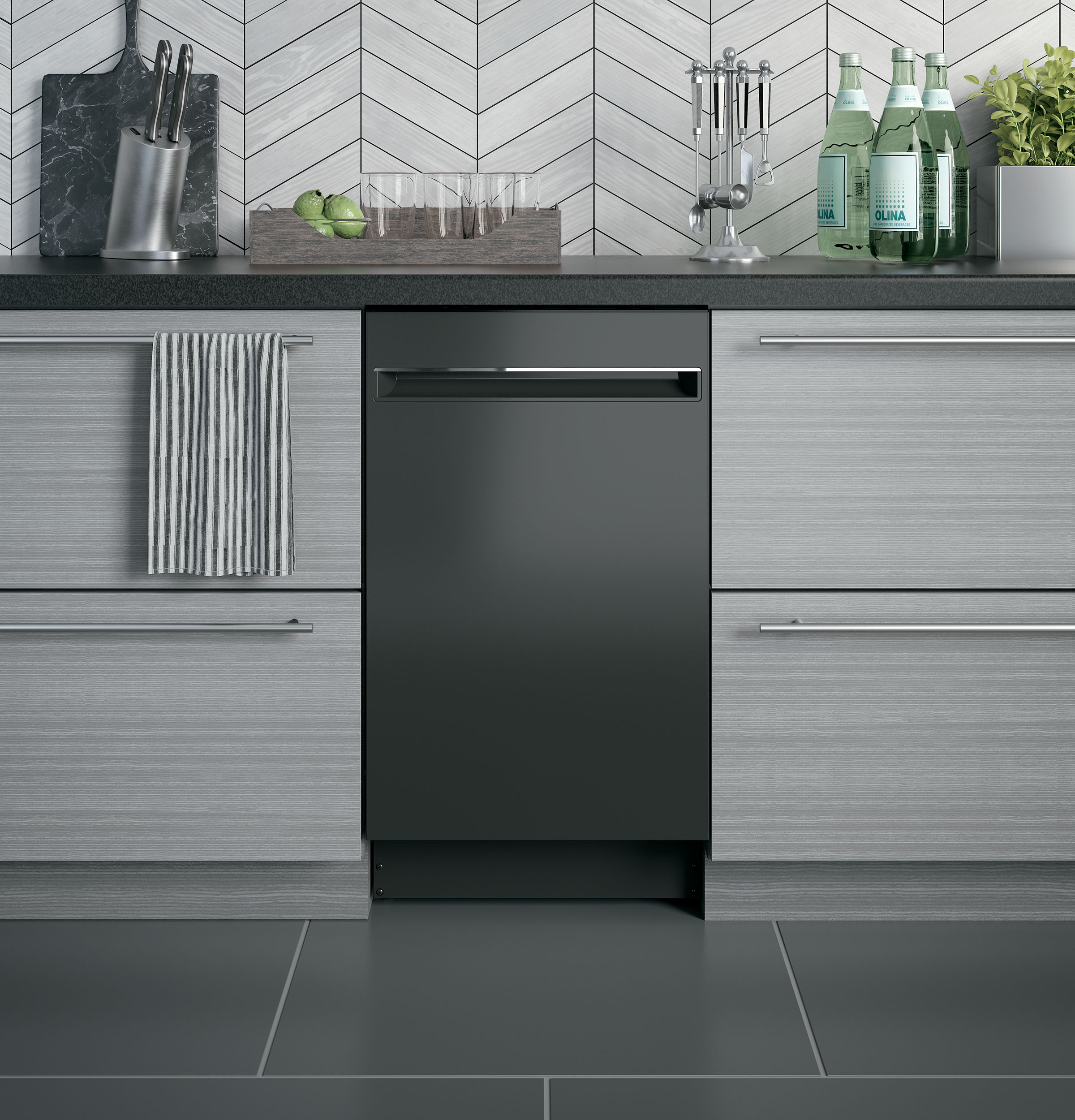 18" ADA Compliant Stainless Steel Interior Dishwasher with Sanitize Cycle view 5
