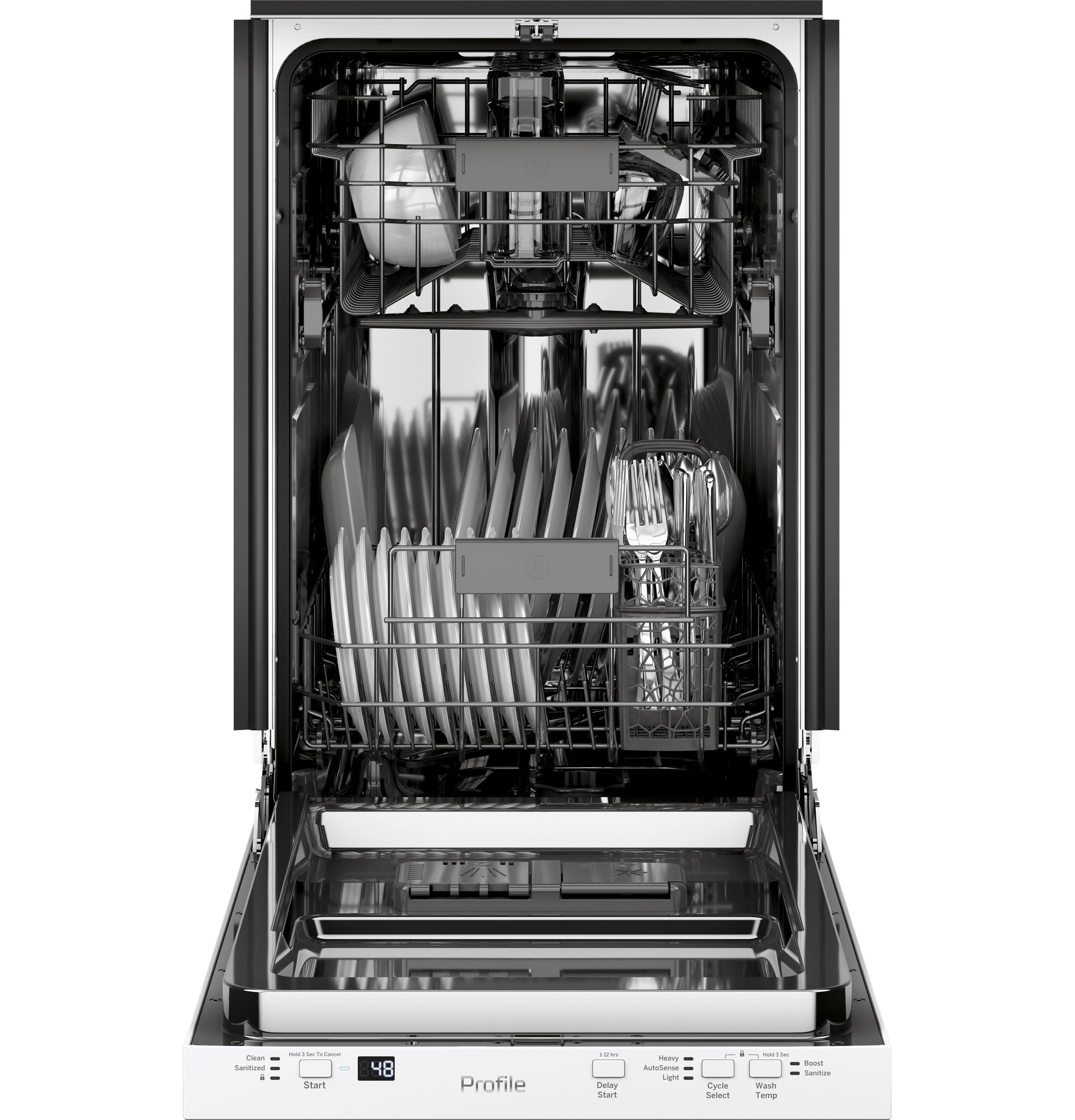 18" ADA Compliant Stainless Steel Interior Dishwasher with Sanitize Cycle view 5