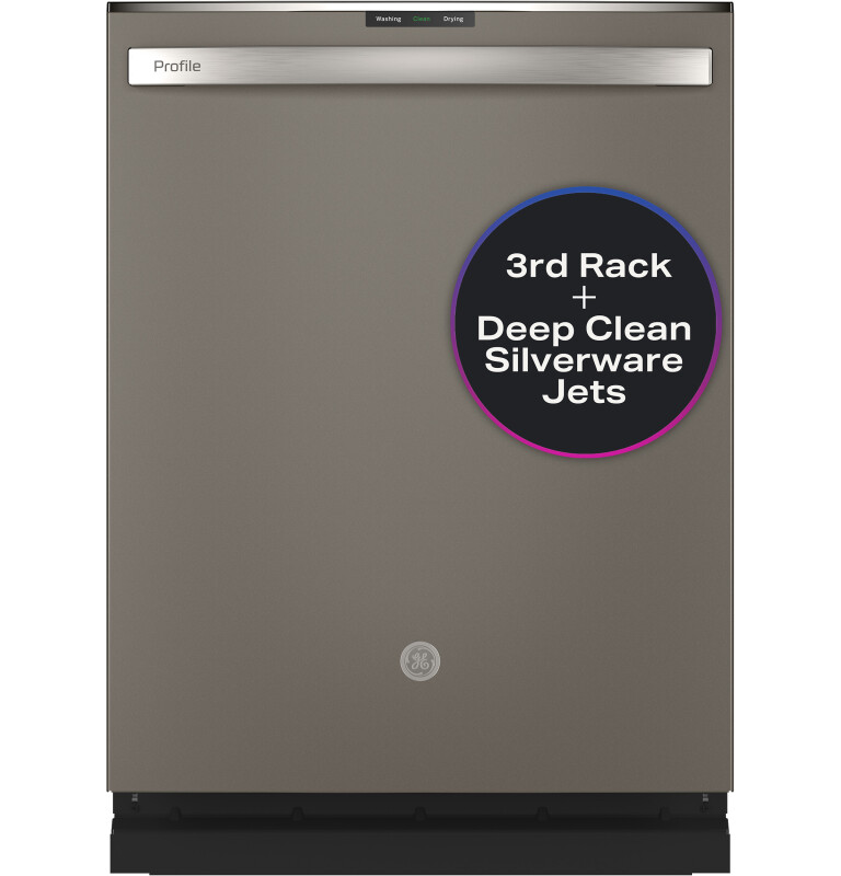 Top Control with Stainless Steel Interior Dishwasher with Sanitize Cycle & Dry Boost with Fan Assist PDT715SMNES